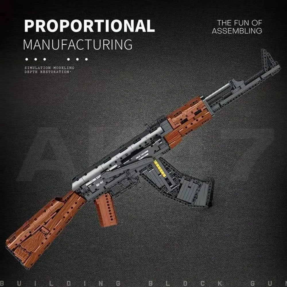 Reobrix 77005 AK-47 Assault Rifle Military Europe Warehouse Express
