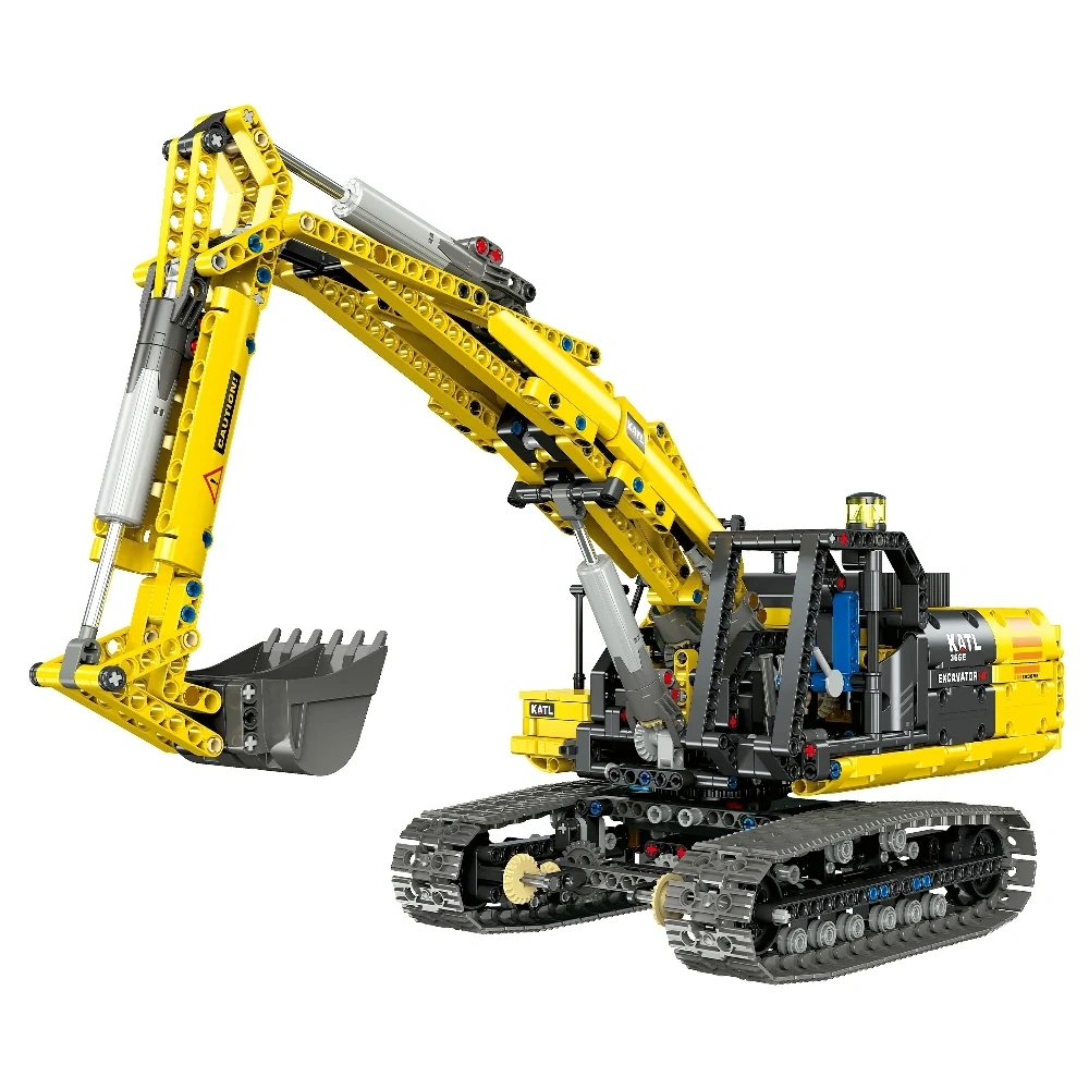 JIESTAR 57023 FULL-FEATURED CRAWLER EXCAVATOR 1:20 Technic