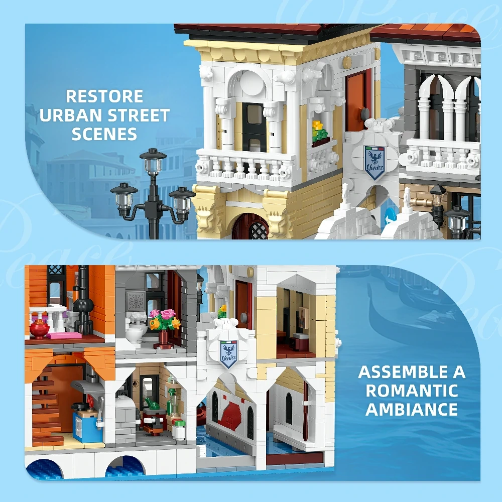 JIESTAR 57025 The Little Venice Modular Buildings