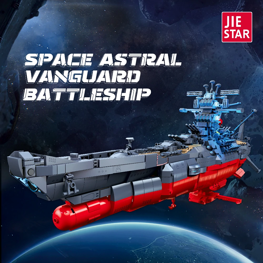 JIESTAR 58278 Space Astral Vanguard Battleship 1:500 Military