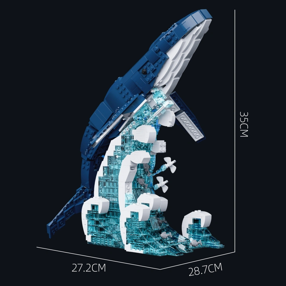 Xbert 66197 Blue Whale Creator Expert