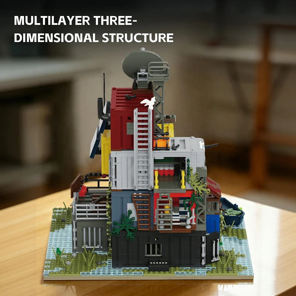 Xbert 66202 Post Apocalyptic Survivors Base Modular Buildings