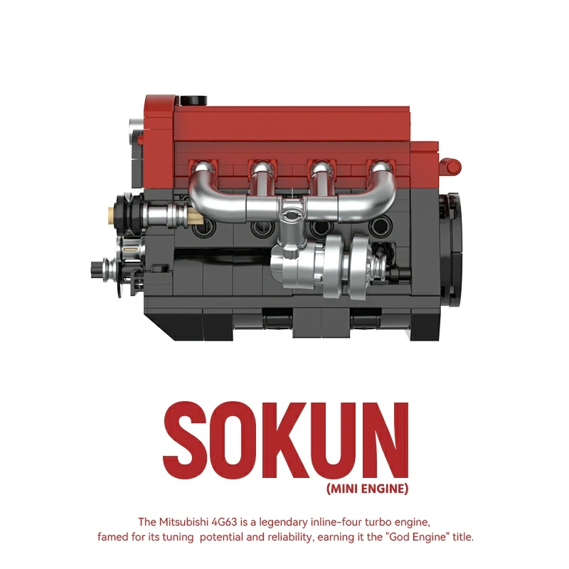 PowerBlock PB8869 SOKUN Mini Engine Technic