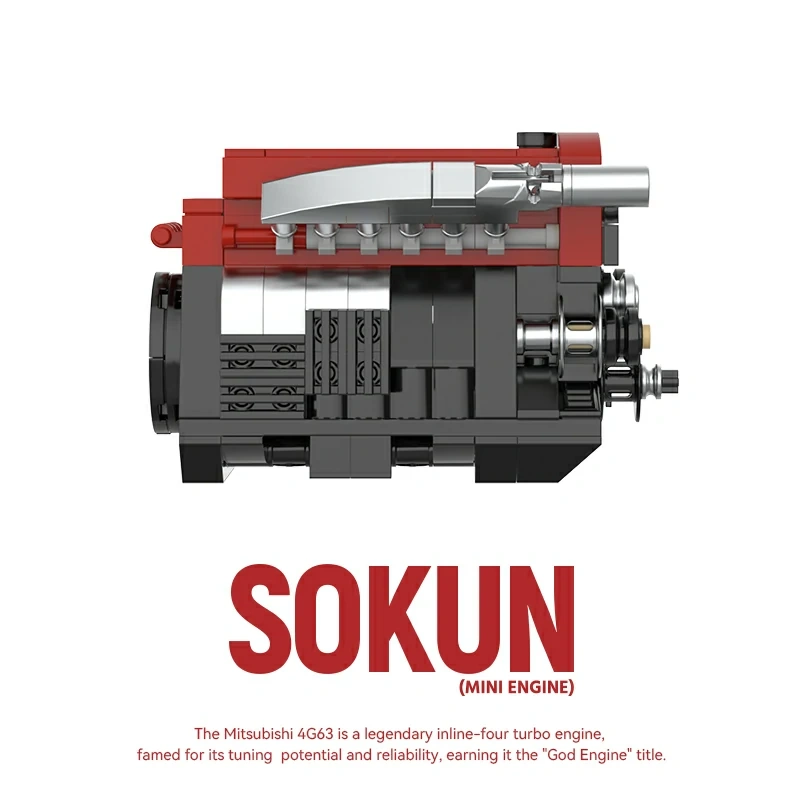 PowerBlock PB8869 SOKUN Mini Engine Technic