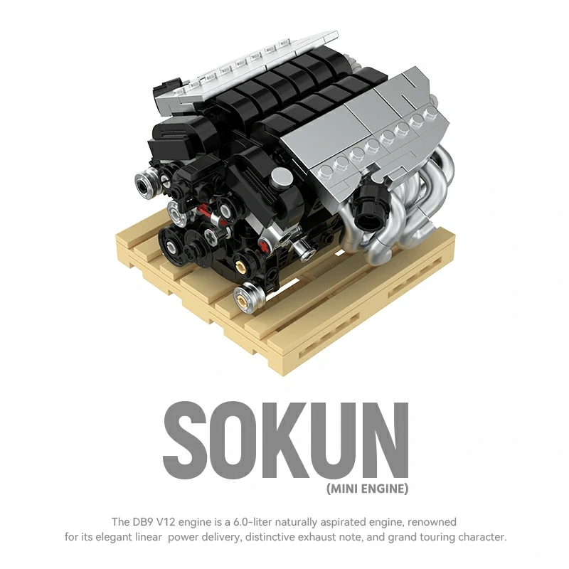 PowerBlock PB8869 SOKUN Mini Engine Technic