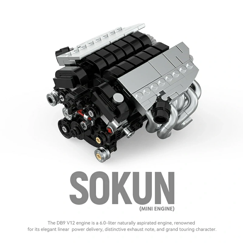 PowerBlock PB8869 SOKUN Mini Engine Technic