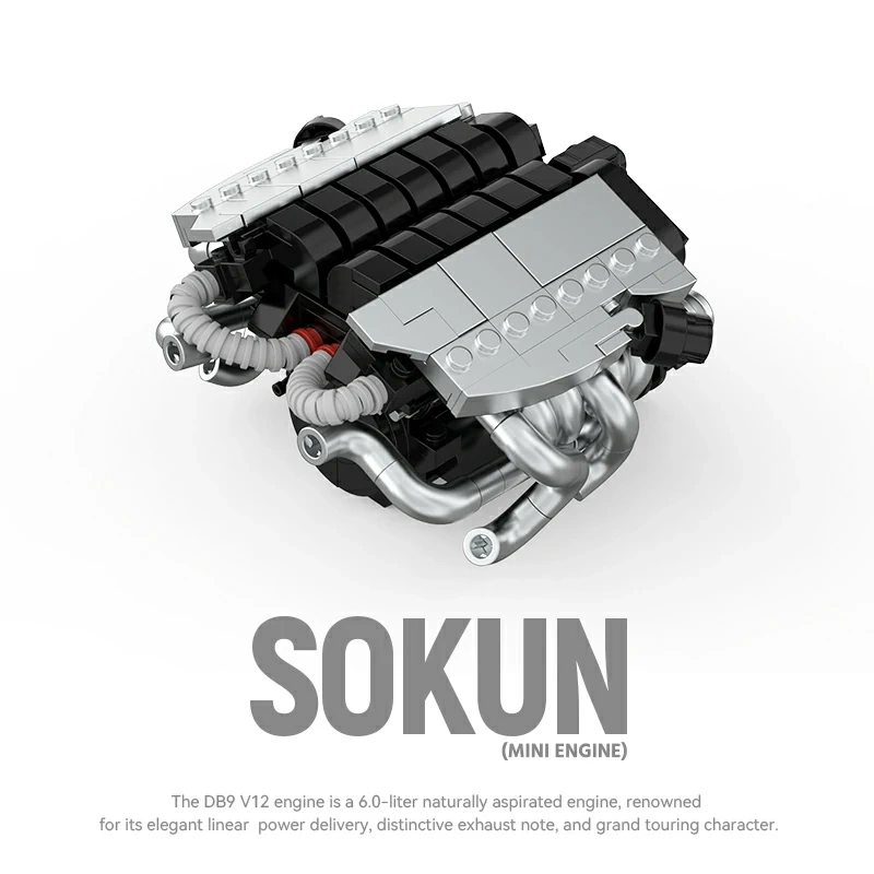PowerBlock PB8869 SOKUN Mini Engine Technic