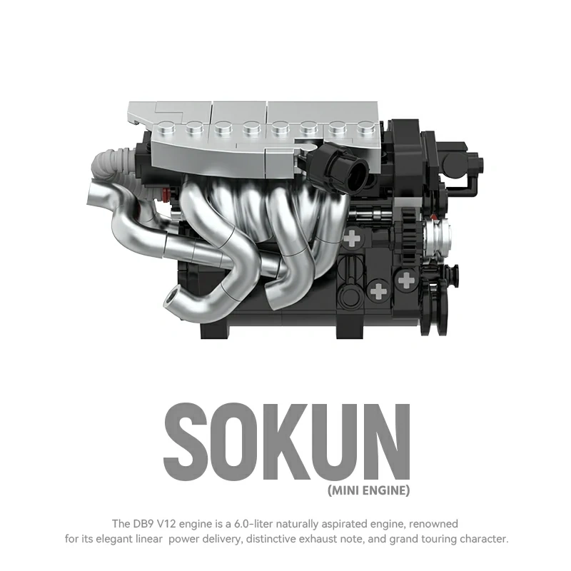 PowerBlock PB8869 SOKUN Mini Engine Technic