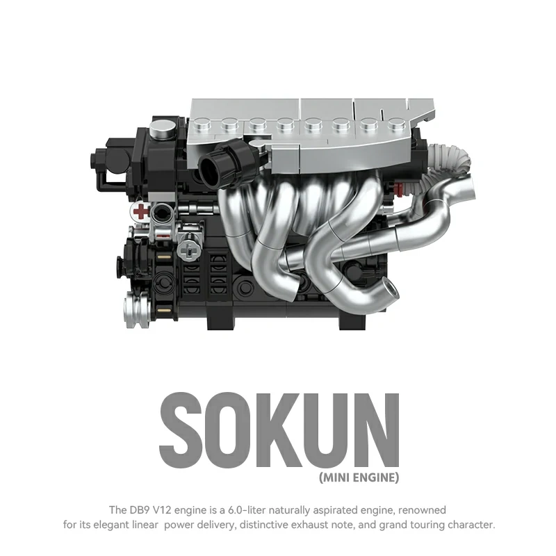 PowerBlock PB8869 SOKUN Mini Engine Technic