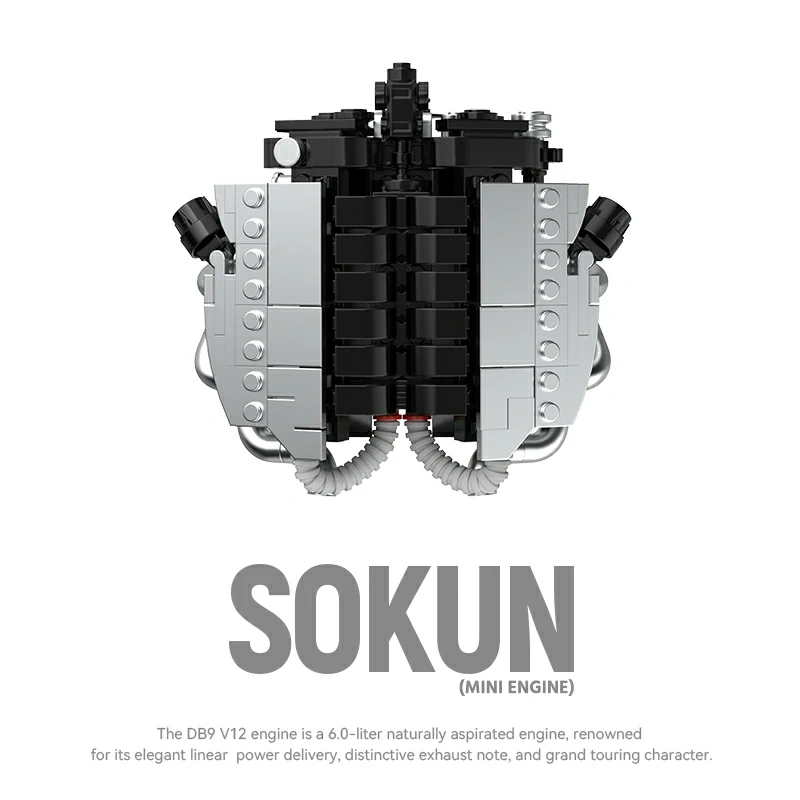PowerBlock PB8869 SOKUN Mini Engine Technic