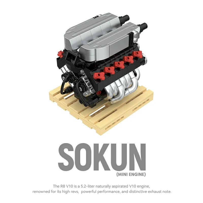 PowerBlock PB8869 SOKUN Mini Engine Technic