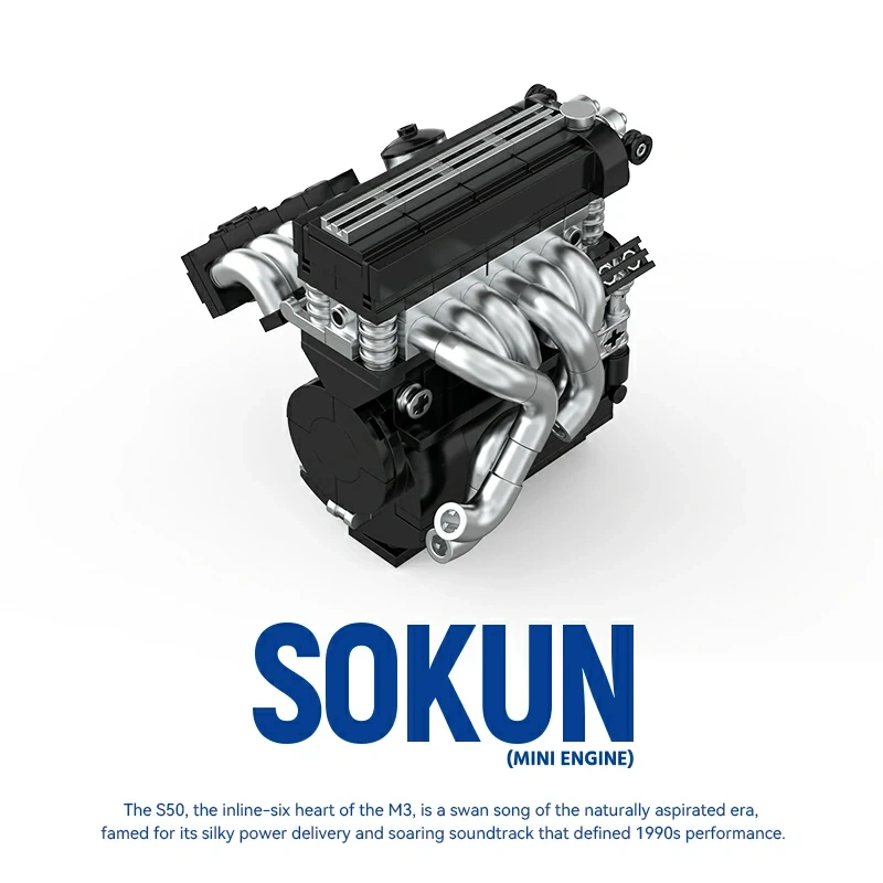 PowerBlock PB8869 SOKUN Mini Engine Technic