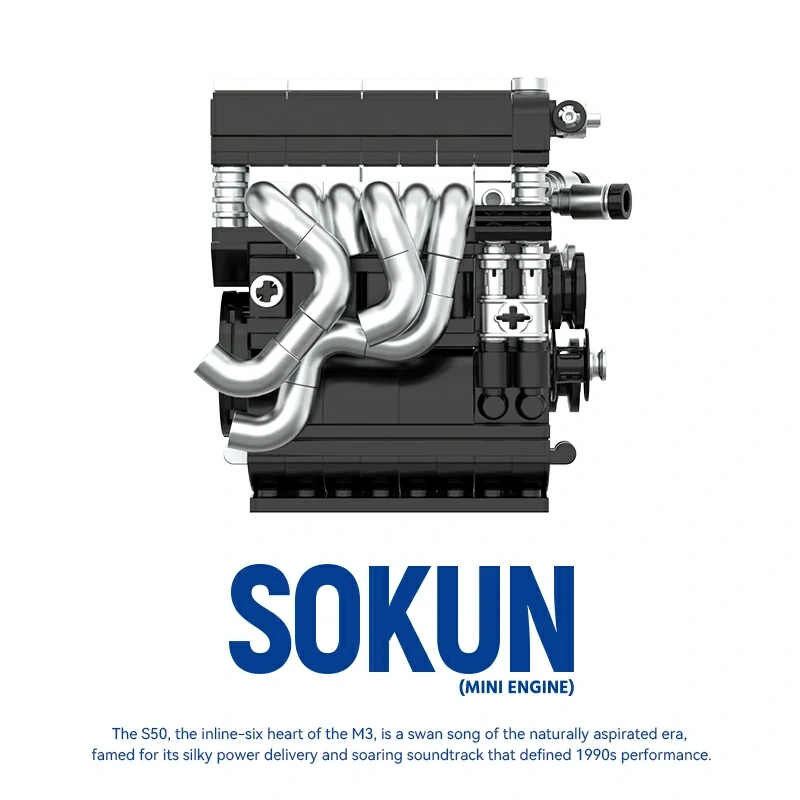 PowerBlock PB8869 SOKUN Mini Engine Technic