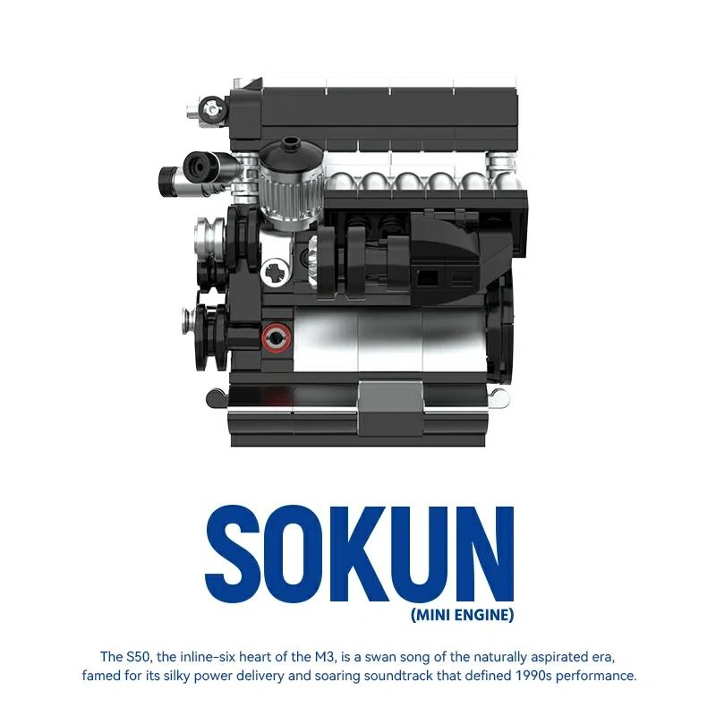 PowerBlock PB8869 SOKUN Mini Engine Technic