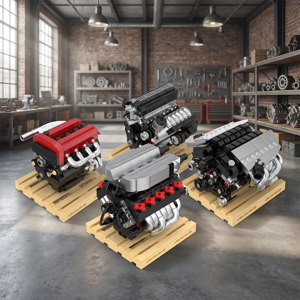PowerBlock PB8869 SOKUN Mini Engine Technic