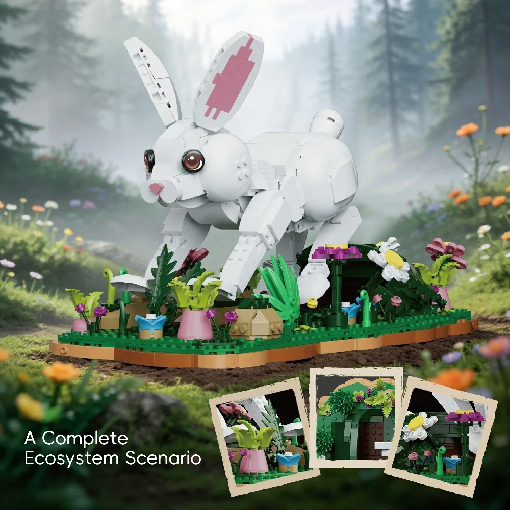 Xbert 66255 White Rabbit Creator Expert