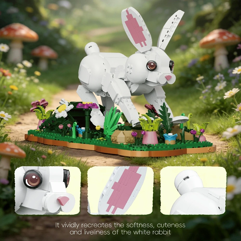 Xbert 66255 White Rabbit Creator Expert