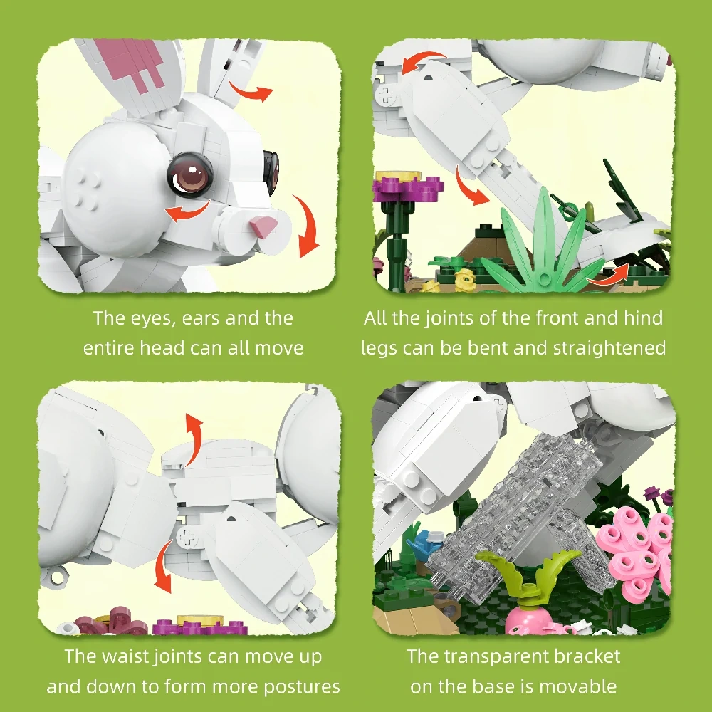 Xbert 66255 White Rabbit Creator Expert