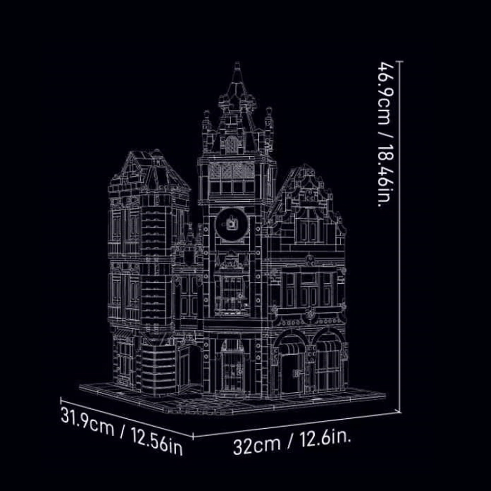 JIESTAR 57026 Clock Tower Modular Buildings