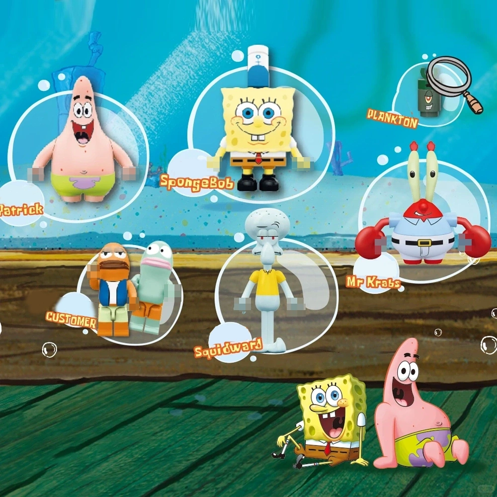 AREA-X AB0027 SpongeBob SquarePants The Krusty Krab Restaurant Movie & Game