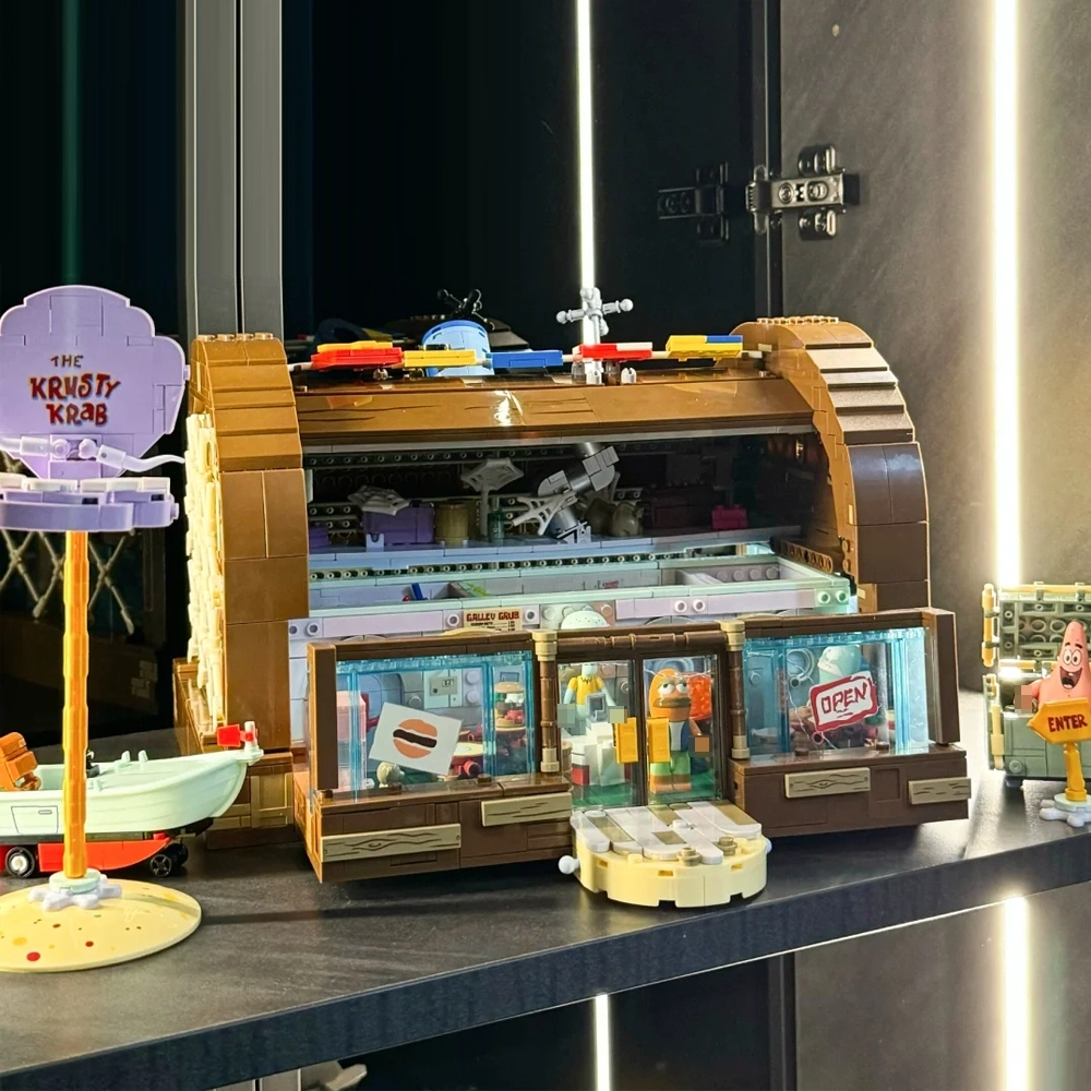 AREA-X AB0027 SpongeBob SquarePants The Krusty Krab Restaurant Movie & Game