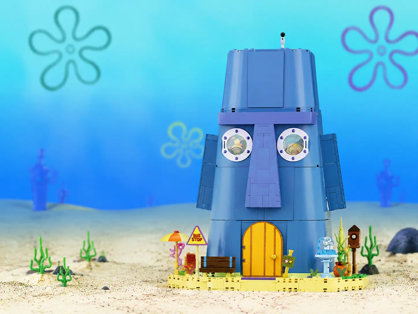Besides hating SpongeBob, Squidward's Easter Island House is literally my dream home!