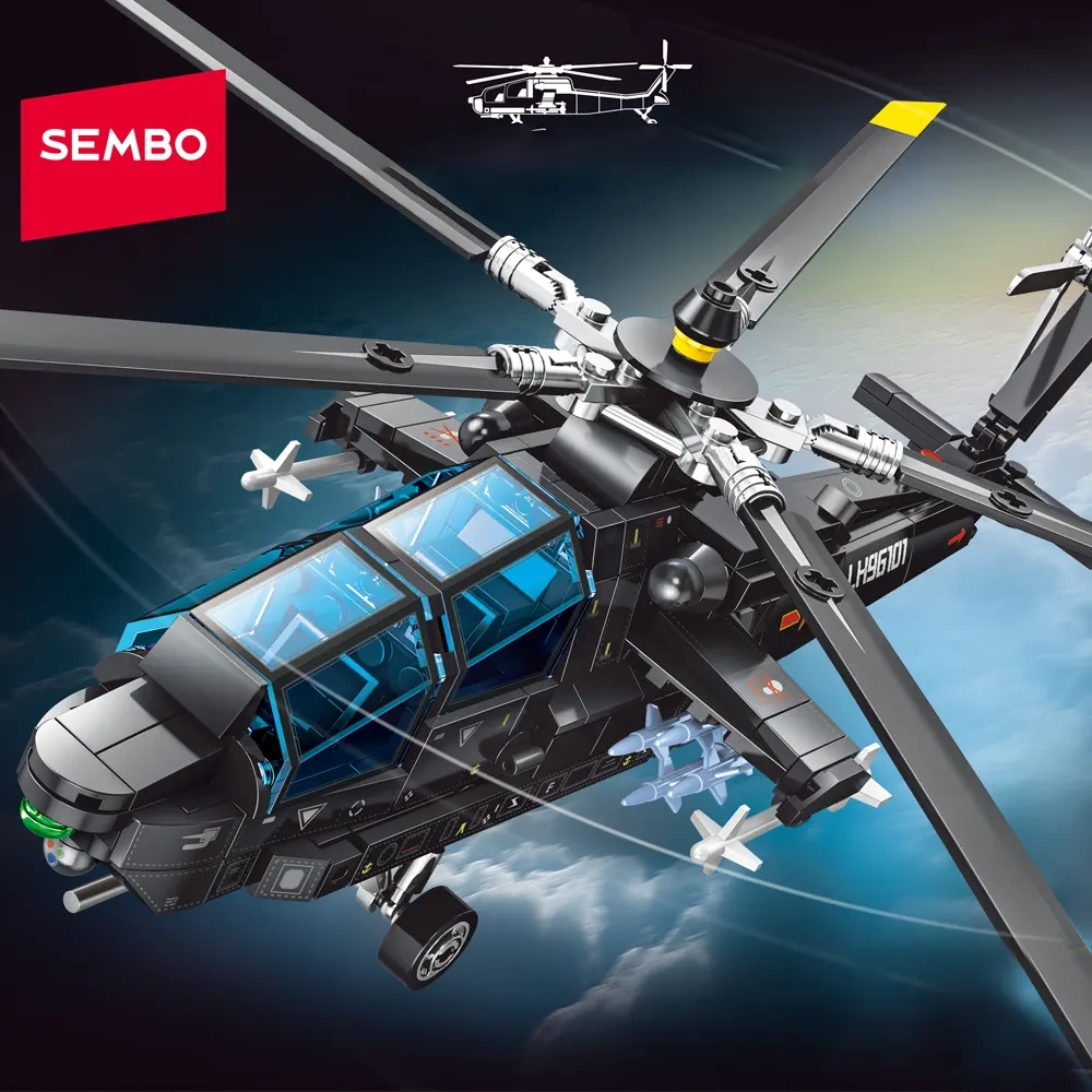 SEMBO 202295 Z-21 Armed Helicopter Military