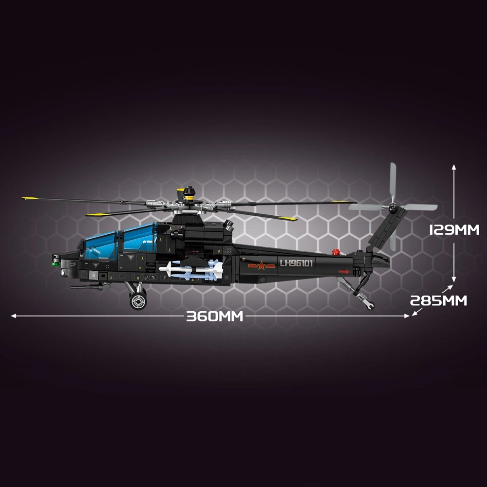 SEMBO 202295 Z-21 Armed Helicopter Military