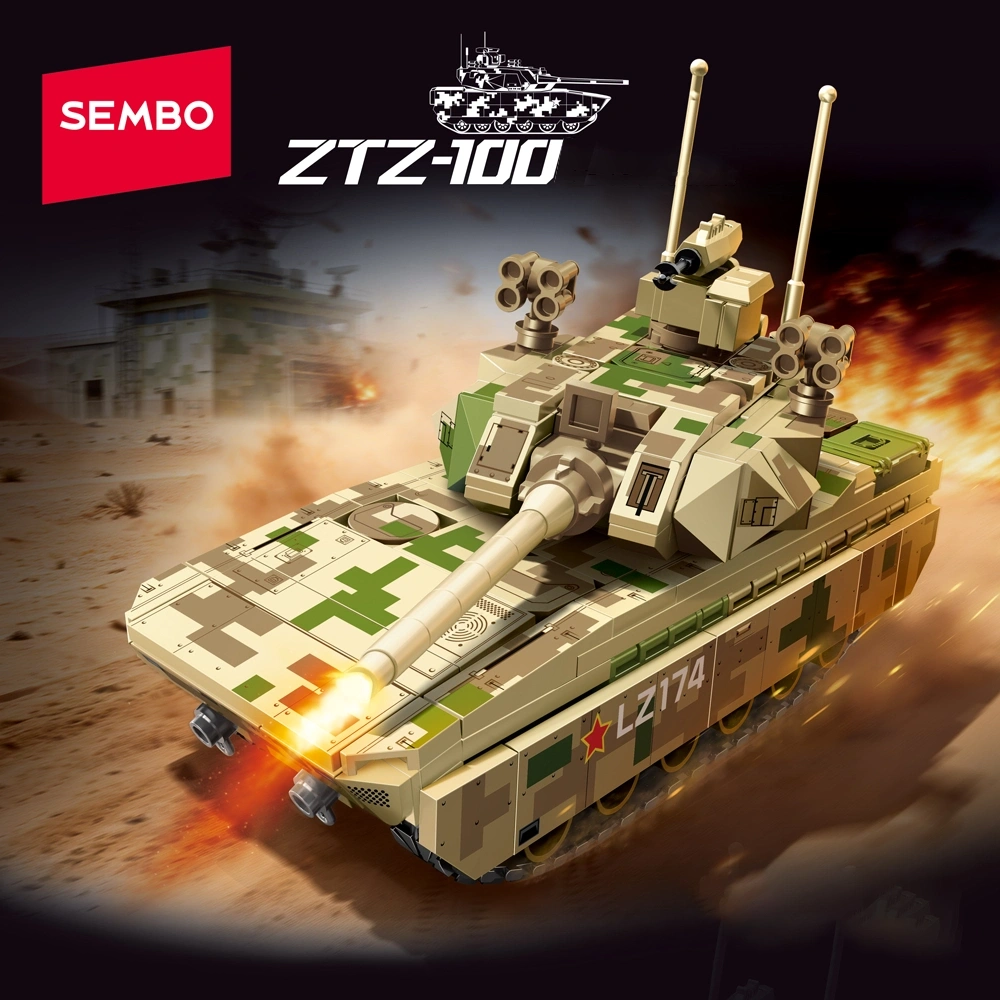SEMBO 203275 Type ZTZ-100 Main Battle Tank Military