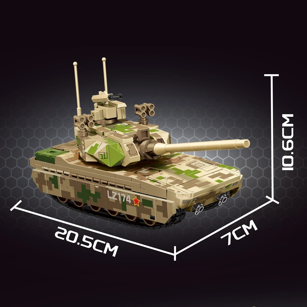 SEMBO 203275 Type ZTZ-100 Main Battle Tank Military