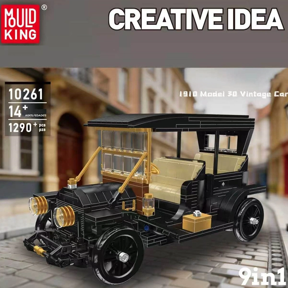 MouldKing 10261 1910 Model 30 Vintage Car Technic