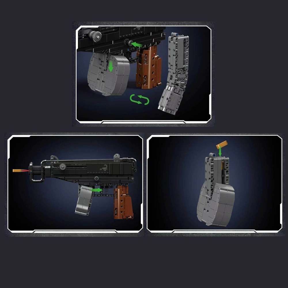 MouldKing 14033 Skorpion Submachine Gun Military