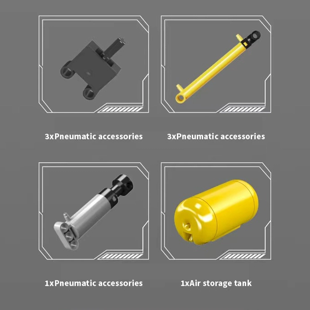 MouldKing 19023 GD655-6 Motor Grader Technic