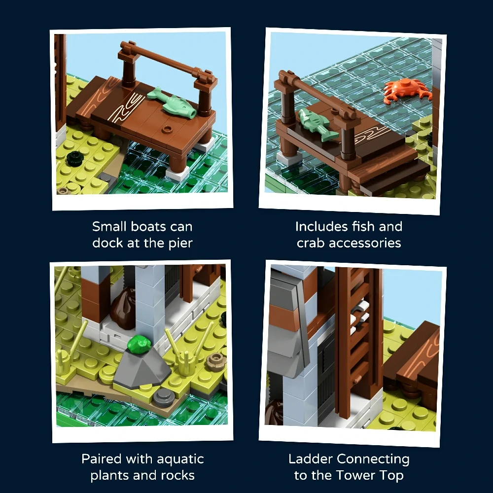 Xbert 66203 Post Apocalytic Outpost Modular Buildings