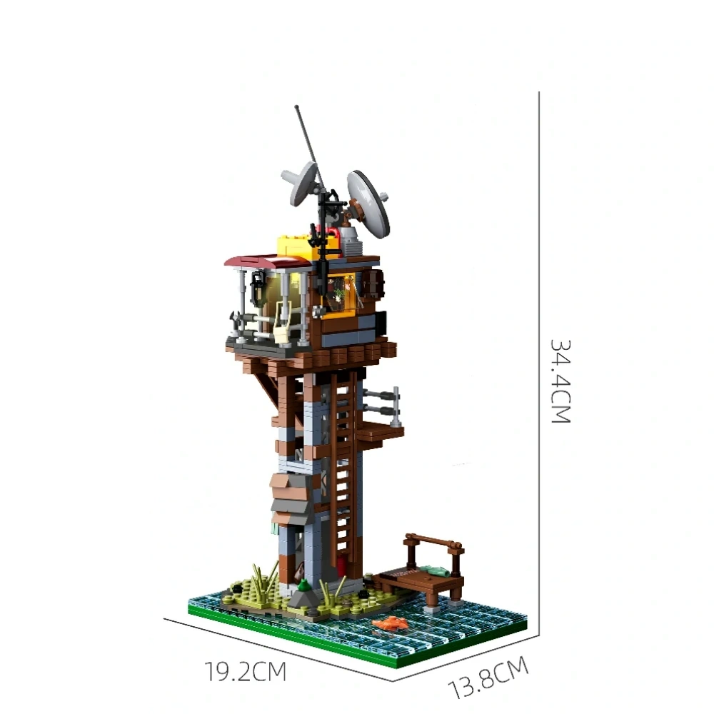 Xbert 66203 Post Apocalytic Outpost Modular Buildings