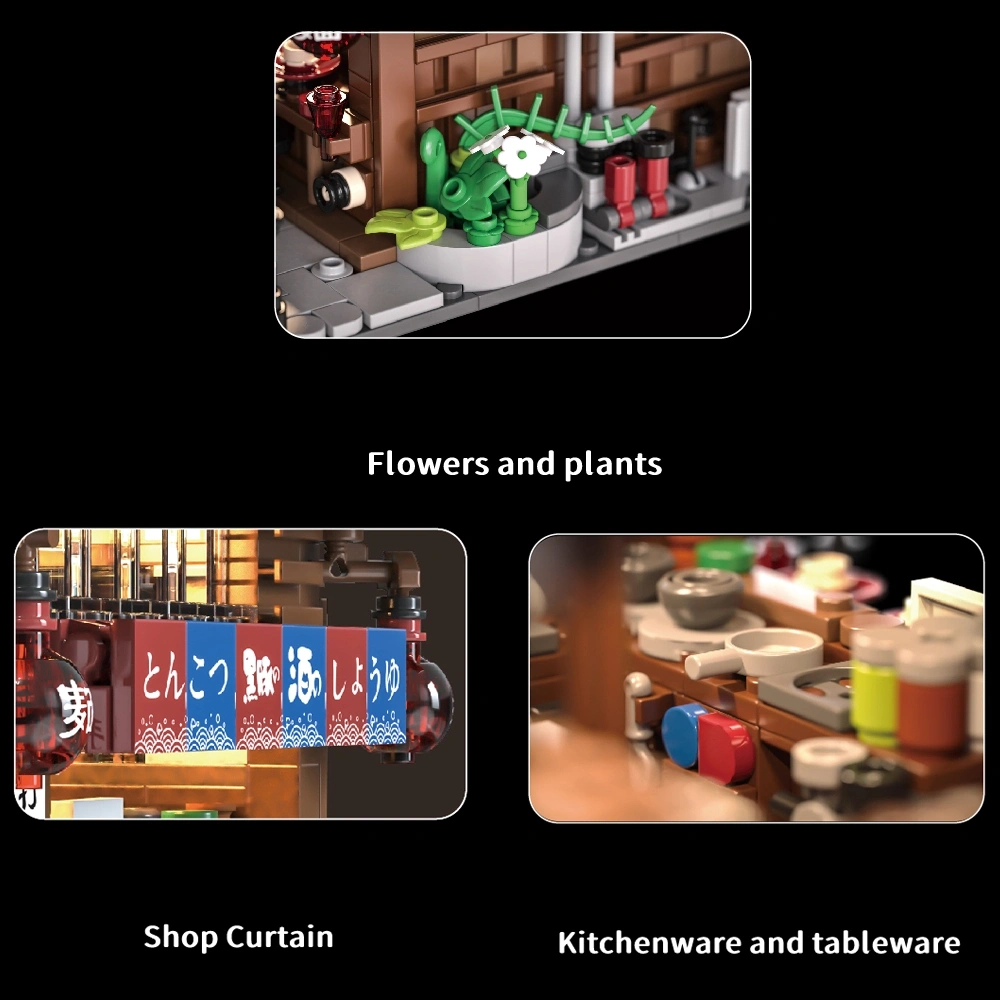 HUIYOYOYI H1010 Machiya Flavored Lamian Noodles Restaurant Modular Buildings