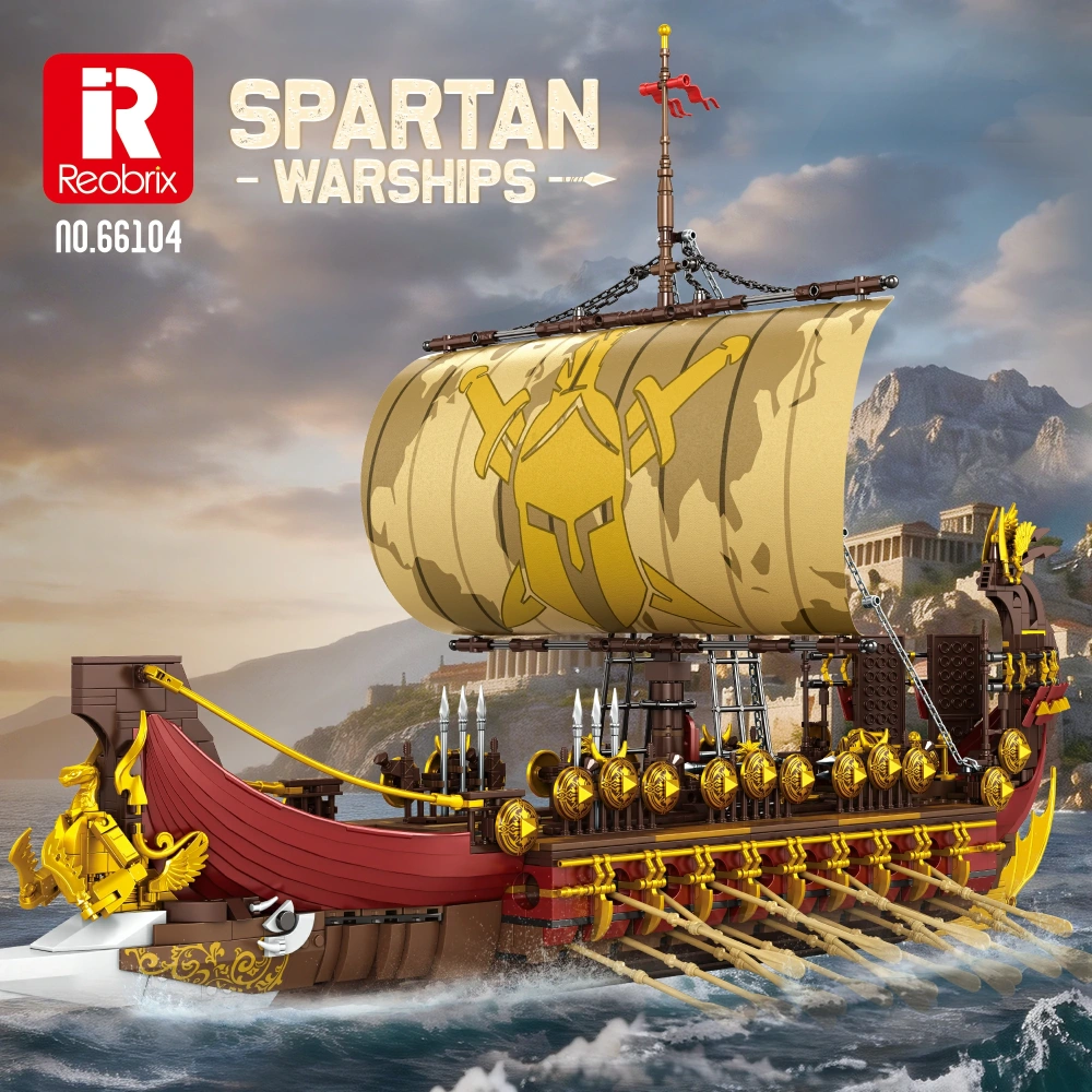 Reobrix 66104 Spartan Warships Technic