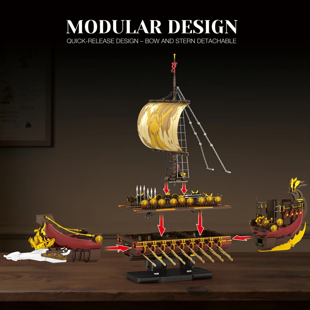 Reobrix 66104 Spartan Warships Technic