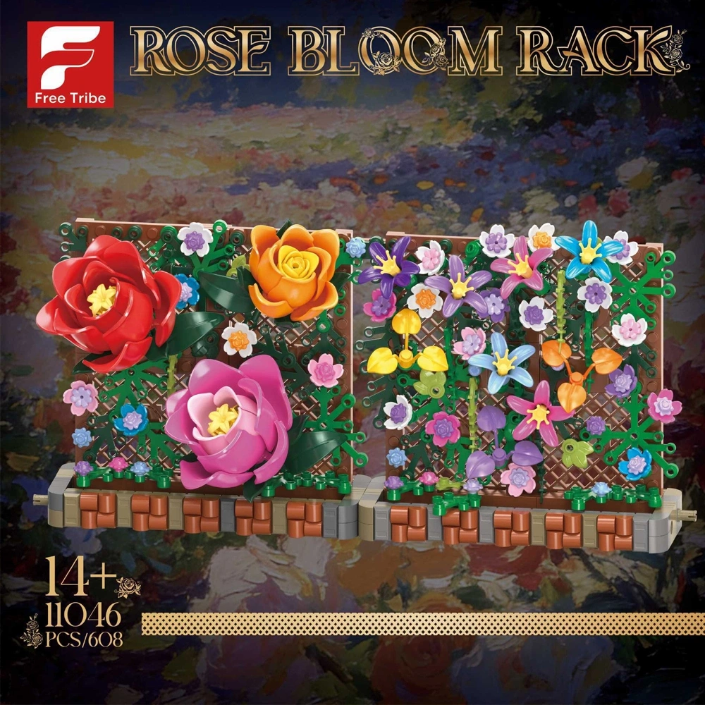 FreeTribe 11046 Rose BlOOM Rack Creator Expert