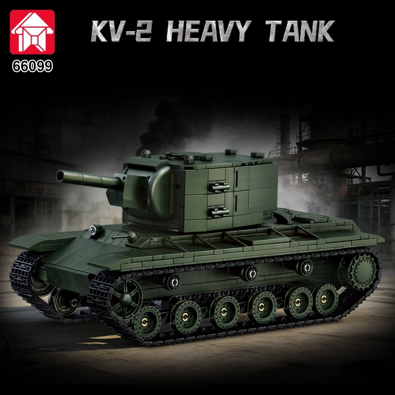 Leyi 66099 KV-2 Heavy Tank Military