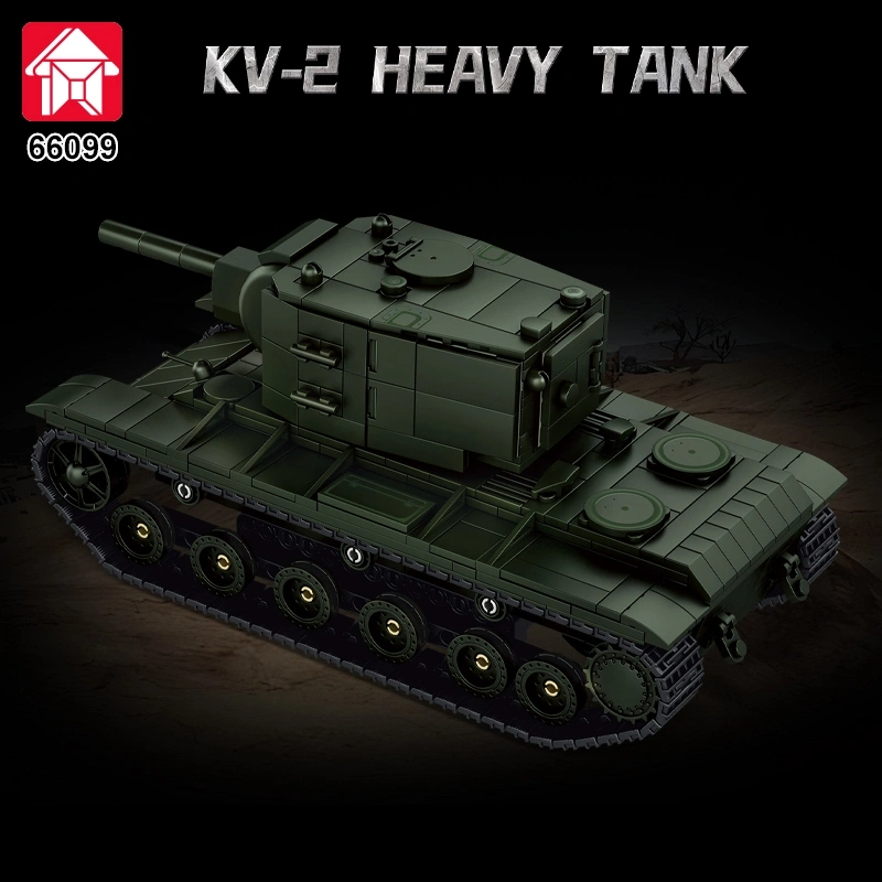 Leyi 66099 KV-2 Heavy Tank Military