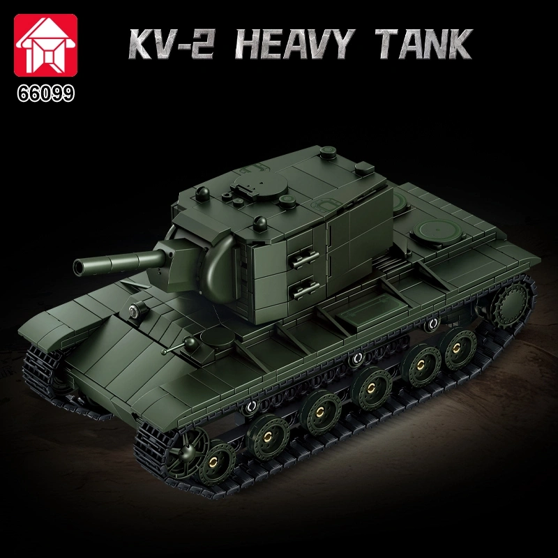Leyi 66099 KV-2 Heavy Tank Military