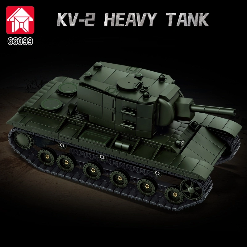 Leyi 66099 KV-2 Heavy Tank Military