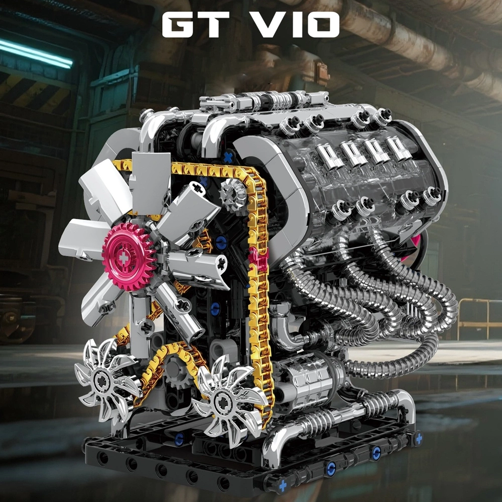 GISEGA G8912 GT V8 Engine Technic