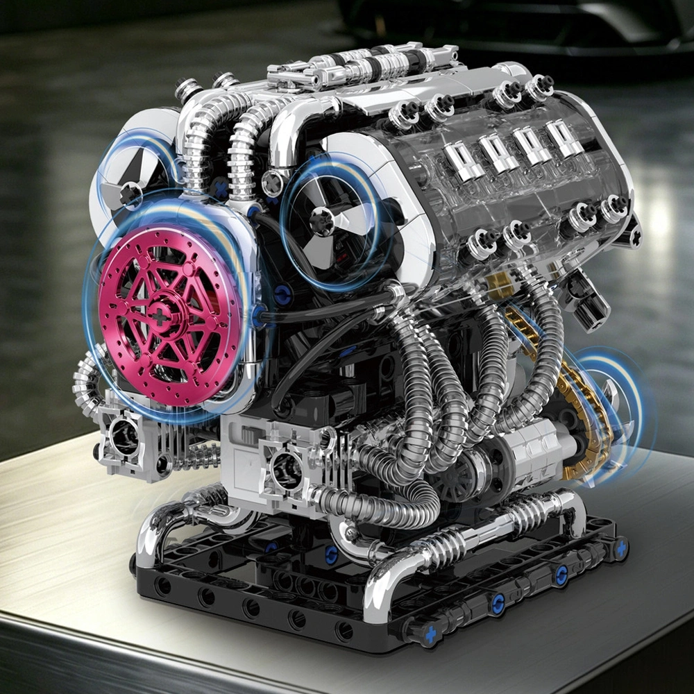 GISEGA G8912 GT V8 Engine Technic