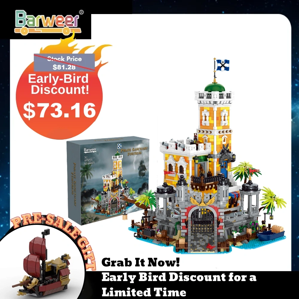 Barweer BWR011 Pirate Sanctuary Fprtress Pirates