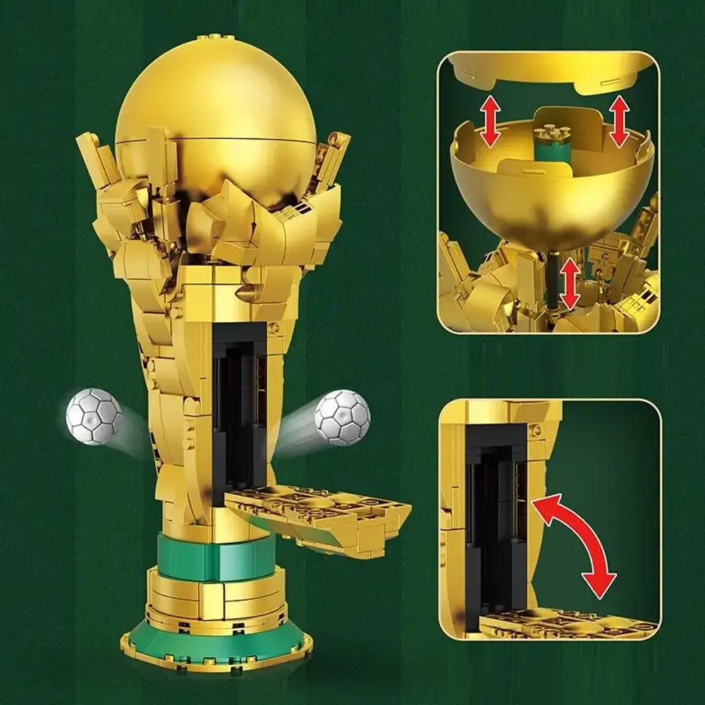 KAIYU K96280 Soccer Cup Competition Creator Expert