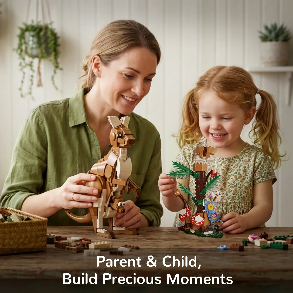 MIYO 1001 Animal Parent Child 3IN1 Creator Expert