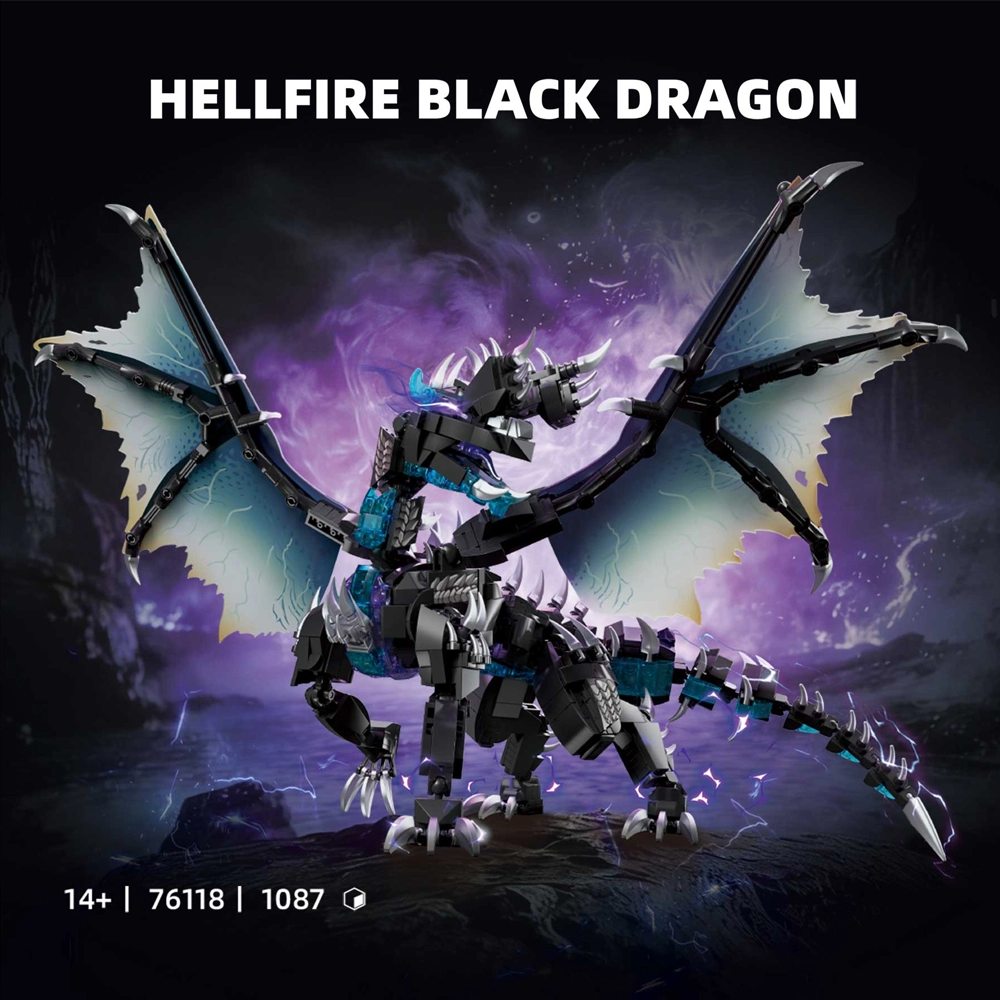 Leyi 76118 Alatreon MONSTER HUNTER Game