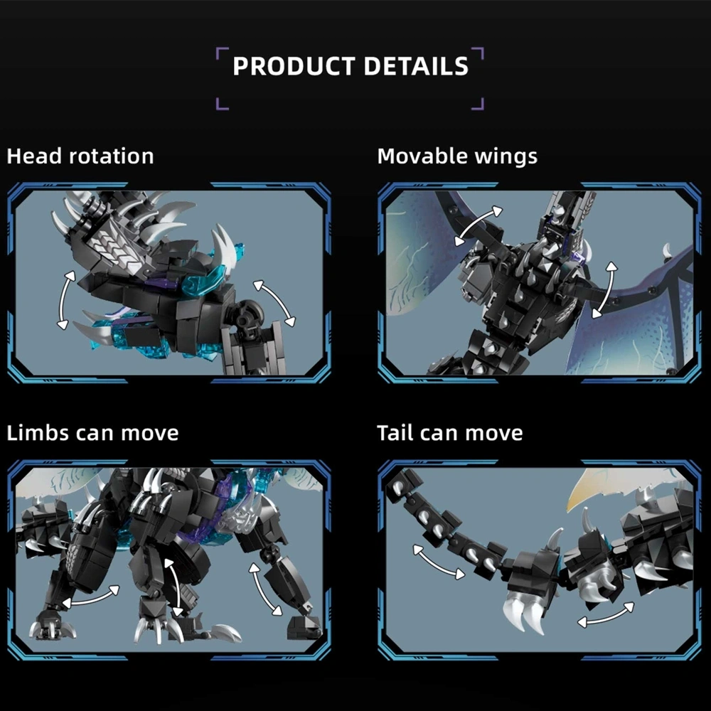 Leyi 76118 Alatreon MONSTER HUNTER Game